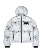 Racer White Camo Puffer Jacket 2.0