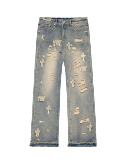 Racer Worldwide Blue Ghost Cross Jeans