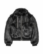 Racer Worldwide Black Fur Bomber