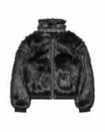 Racer Worldwide Black Fur Bomber