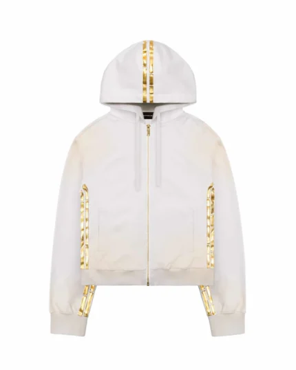 Racer Worldwide Faded Gold Track Hoodie