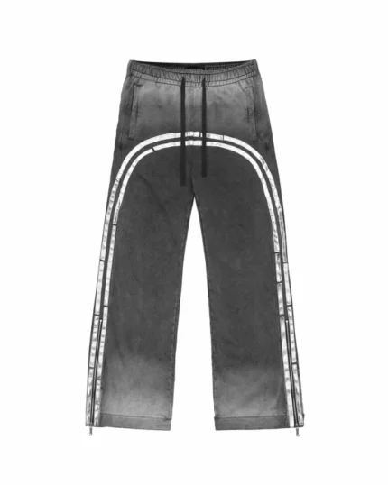 Racer Worldwide Faded Silver Track Sweatpants