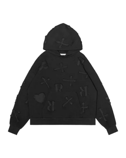 Racer Worldwide Black Patch Hoodie