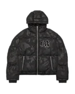 Racer Black Camo Puffer Jacket 3.0
