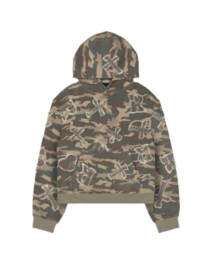 Racer Worldwide Camo Patch Hoodie