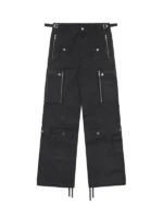 Racer Coated Cargo Pants
