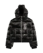 Racer Mohawk Convertible Puffer Jacket