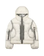 Racer Worldwide Translucent Puffer Jacket
