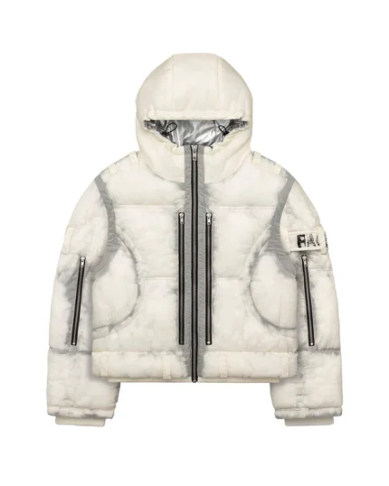 Racer Worldwide Translucent Puffer Jacket