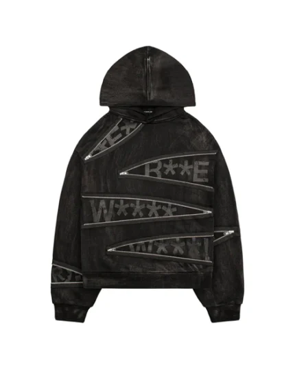 Racer Worldwide Washed Unzip Hoodie